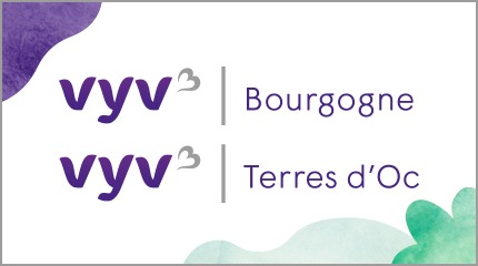 Nouveaux logos VYV3 Terres d’Oc et VYV3 Bourgogne