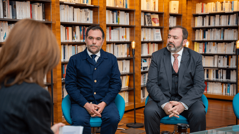 Stéphane Junique et François Braun