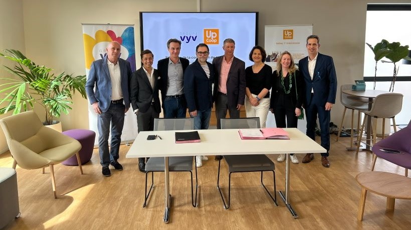 Le Groupe VYV et UpCoop signe une convention de partenariat