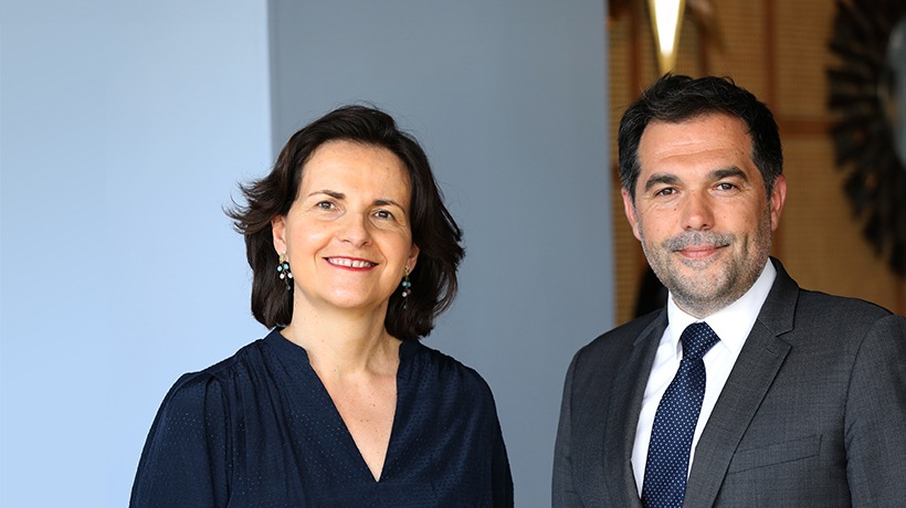 Delphine Maisonneuve et Stéphane Junique Conférence de presse 2024