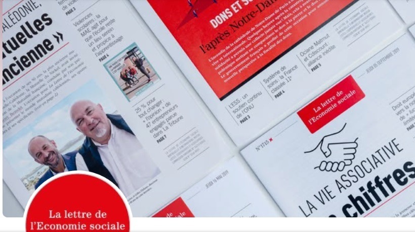 Logo de la Lettre de l'Economie sociale